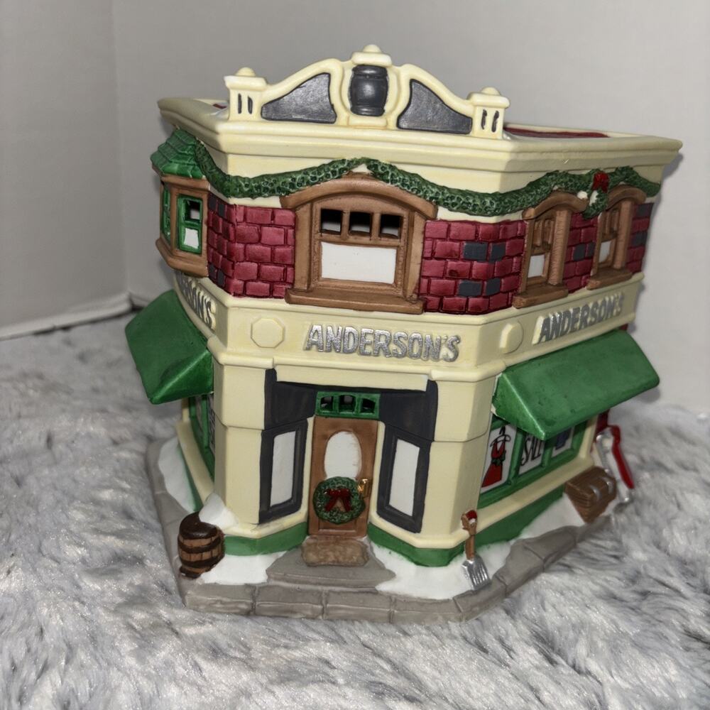 A Wonderful Life Anderson’s Department Store Bedford Falls  Lighted w/Box